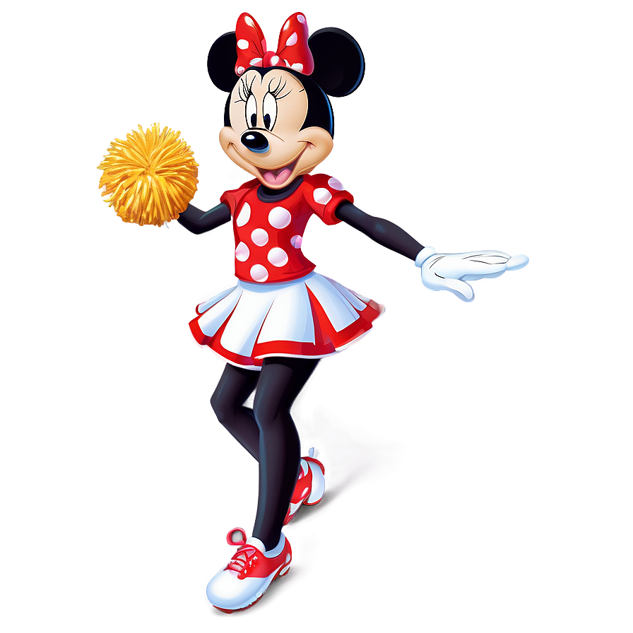 Minnie Mouse Cheerleader Png Xsd27 PNG Image