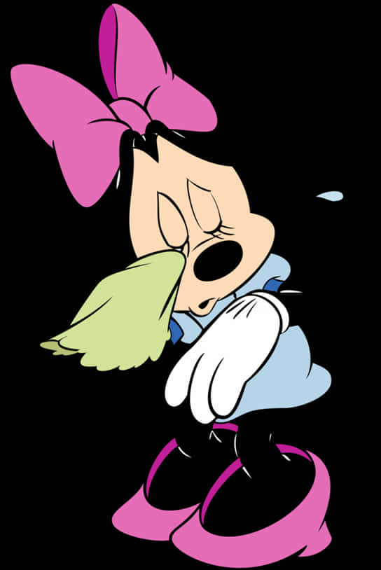 Minnie Mouse Classic Pose PNG Image