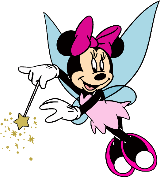 Minnie Mouse Fairy Costume PNG Image