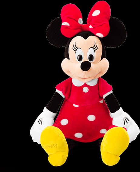 Minnie Mouse Plush Toy PNG Image