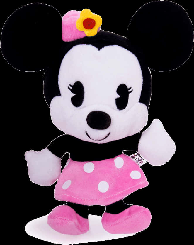 Minnie Mouse Plush Toy PNG Image