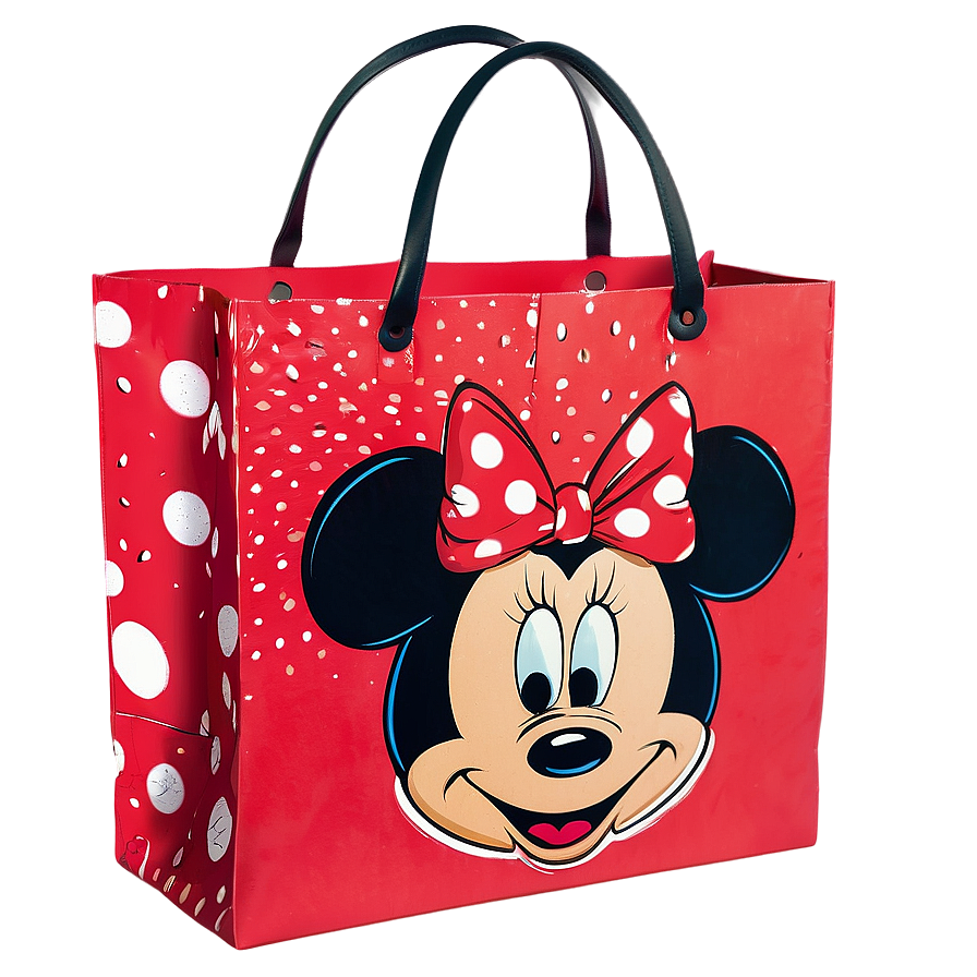 Minnie Mouse Shopping Bags Png 05242024 PNG Image