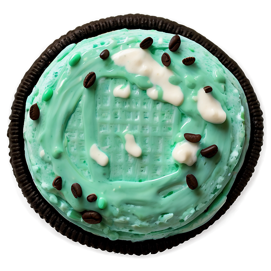 Mint Creme Oreo Cookie Png Cmg PNG Image