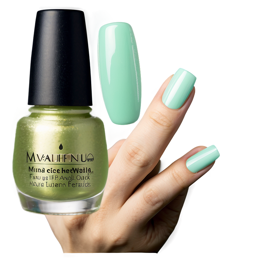 Mint Green Nail Polish Png 67 PNG Image