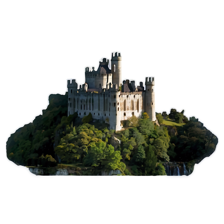 Mirage Of A Castle Png Clk9 PNG Image