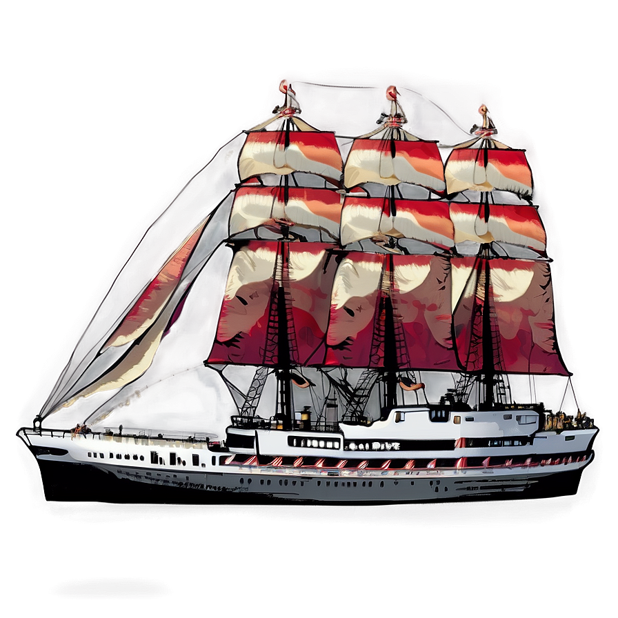 Mirage Of A Ship Png 13 PNG Image