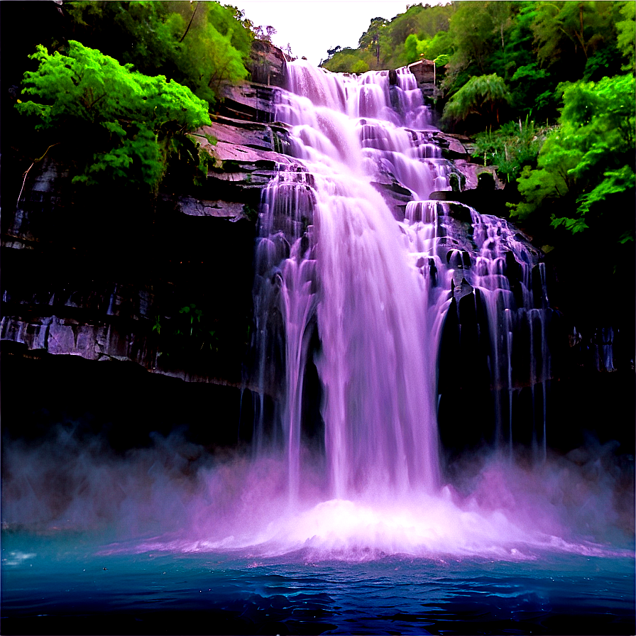 Mirage Of A Waterfall Png 6 PNG Image