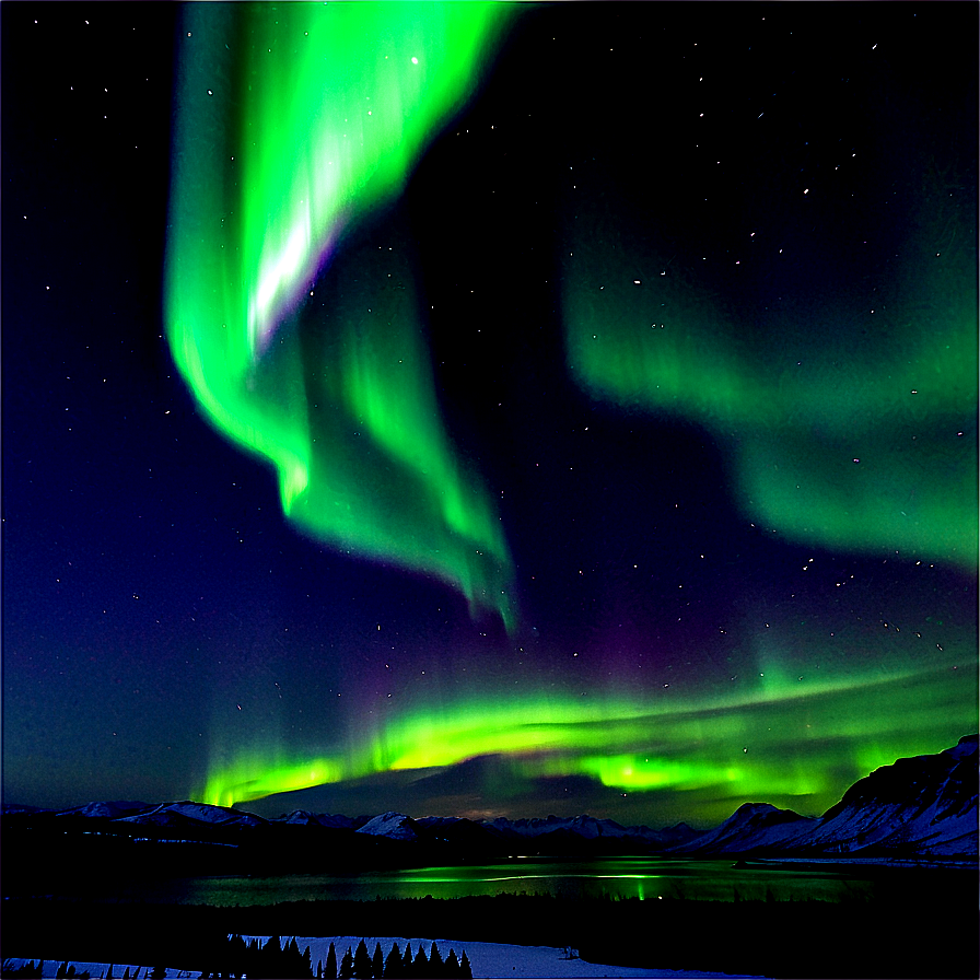 Mirage Of The Northern Lights Png Cgg23 PNG Image