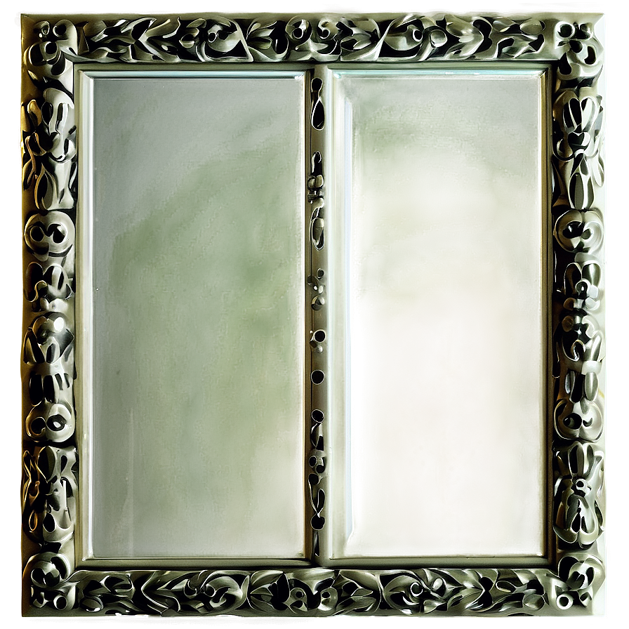 Mirror Frame Design Png Rcg55 PNG Image