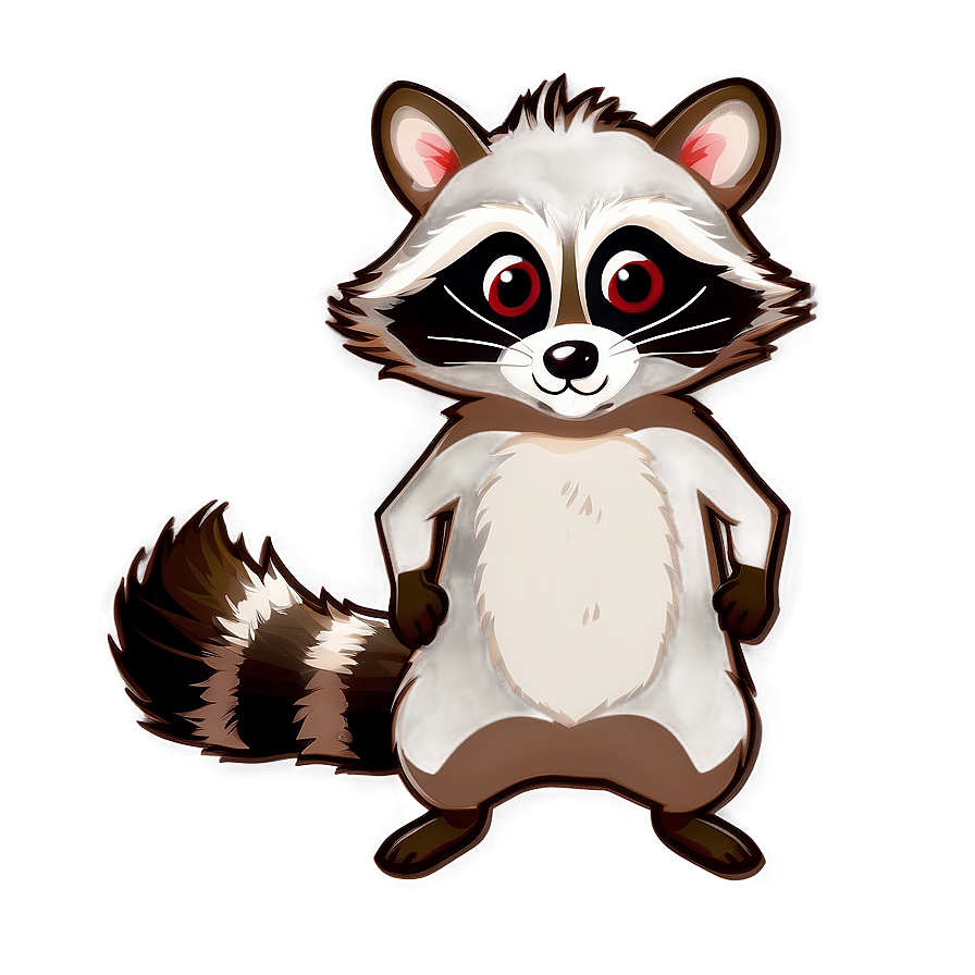 Mischievous Raccoon Art Png 52 PNG Image