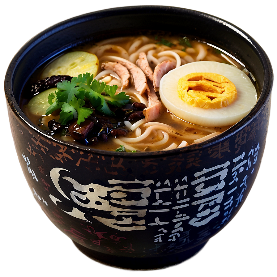 Miso Ramen Bowl Png 06212024 PNG Image