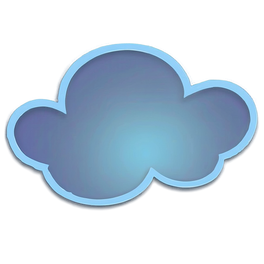 Misty Cloud Emoji Png 38 PNG Image