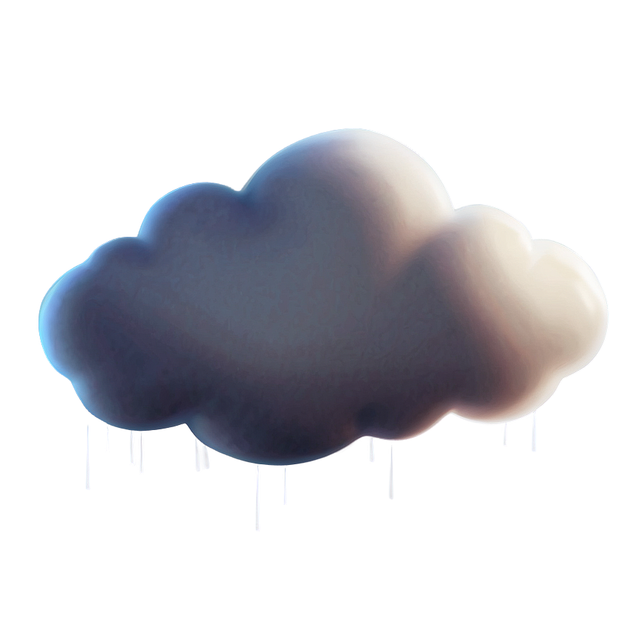 Misty Cloud Emoji Png Bvj80 PNG Image