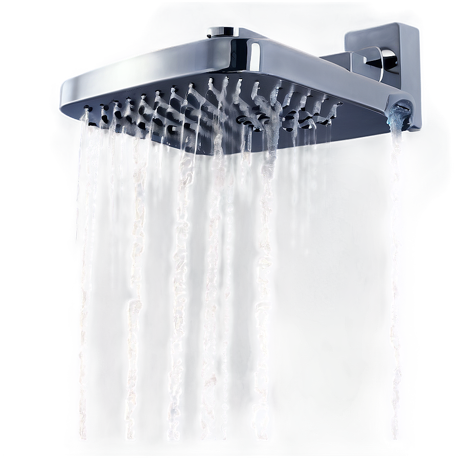 Misty Shower Water Png Mch PNG Image