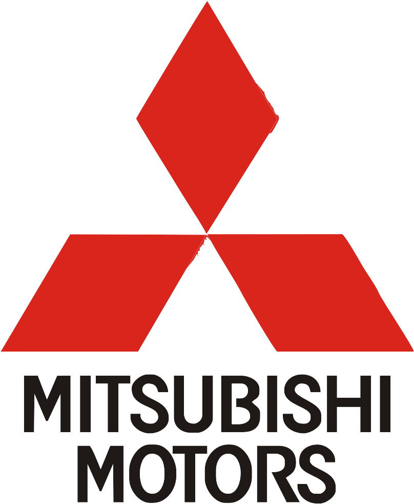 Mitsubishi Motors Logo Red Diamonds PNG Image