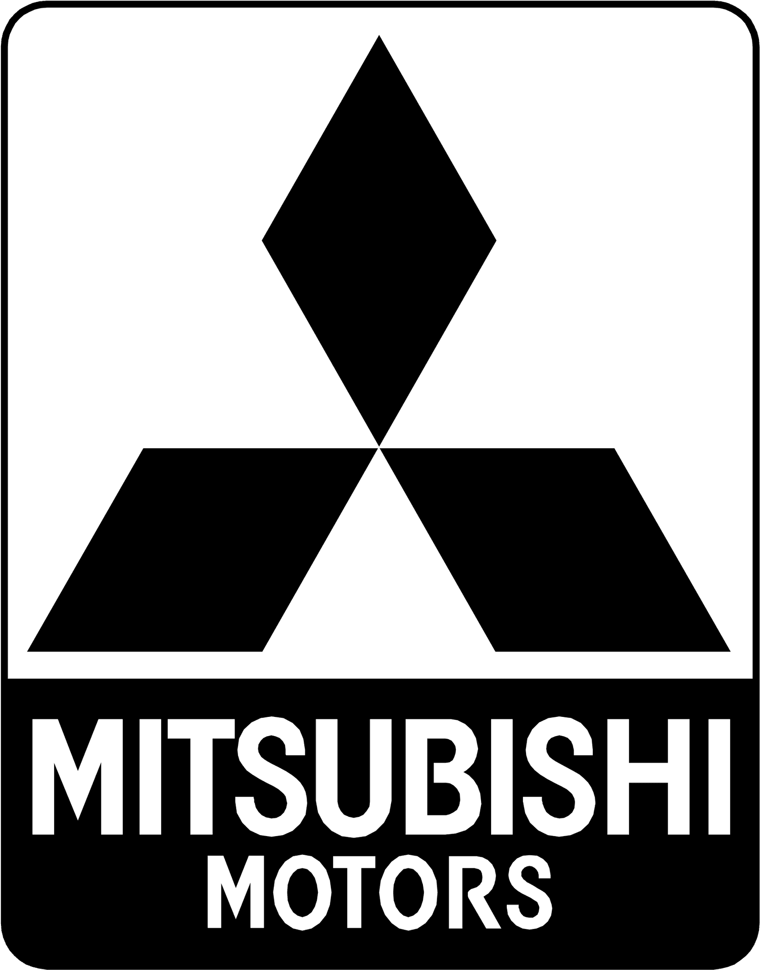 Mitsubishi Motors Logo PNG Image