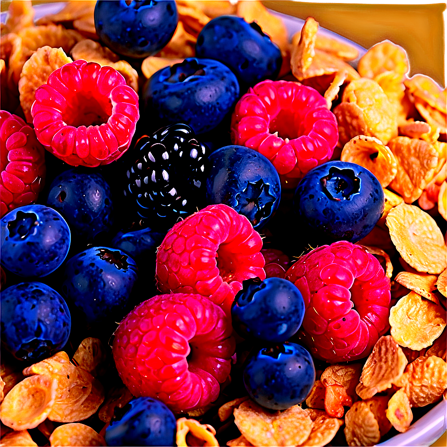 Mixed Berries Cereal Png Nhu34 PNG Image