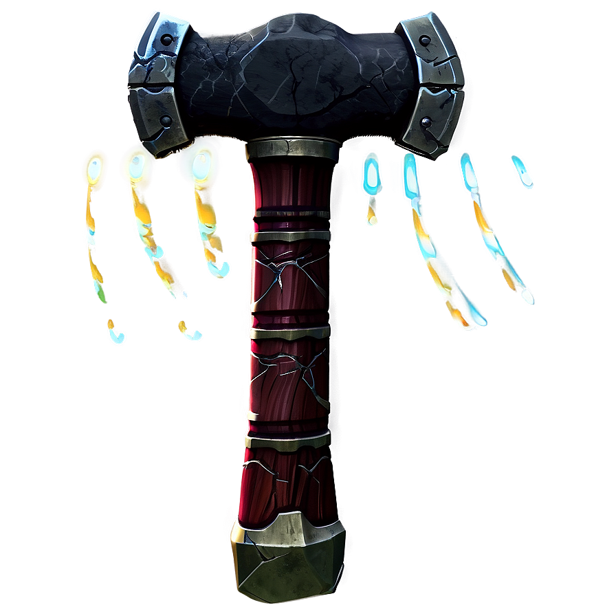 Mjolnir Hammer Fantasy Png Nnt PNG Image