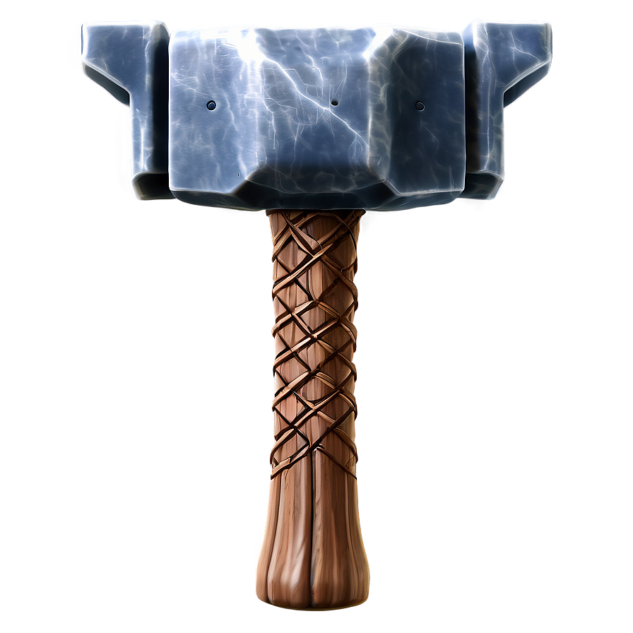 Mjolnir Thunder Hammer Png 06122024 PNG Image