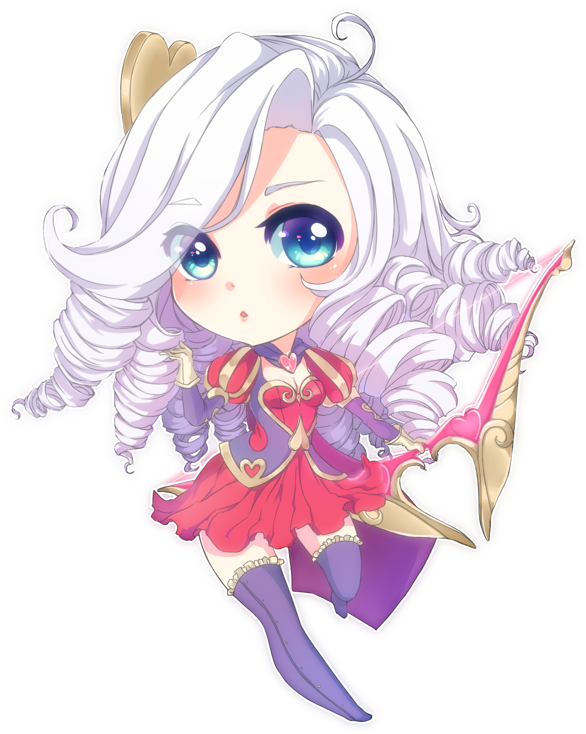 Mobile Legends Chibi Hero Art PNG Image