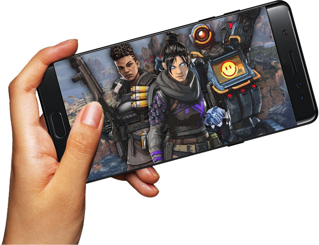 Mobile Legends Gameplay Characters Smartphone Display PNG Image