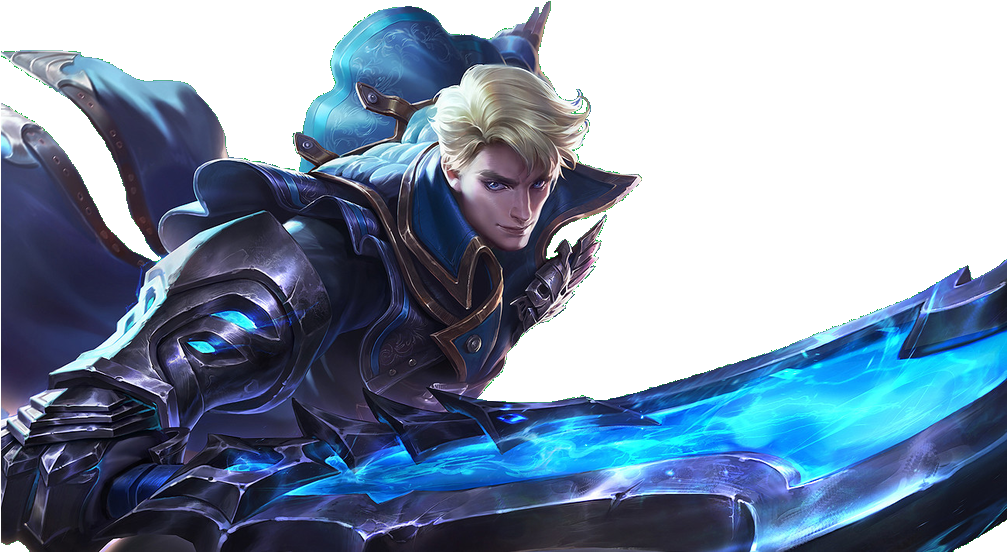 Mobile Legends Hero Alucard Artwork PNG Image