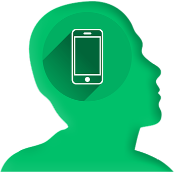 Mobile Mindset Icon PNG Image