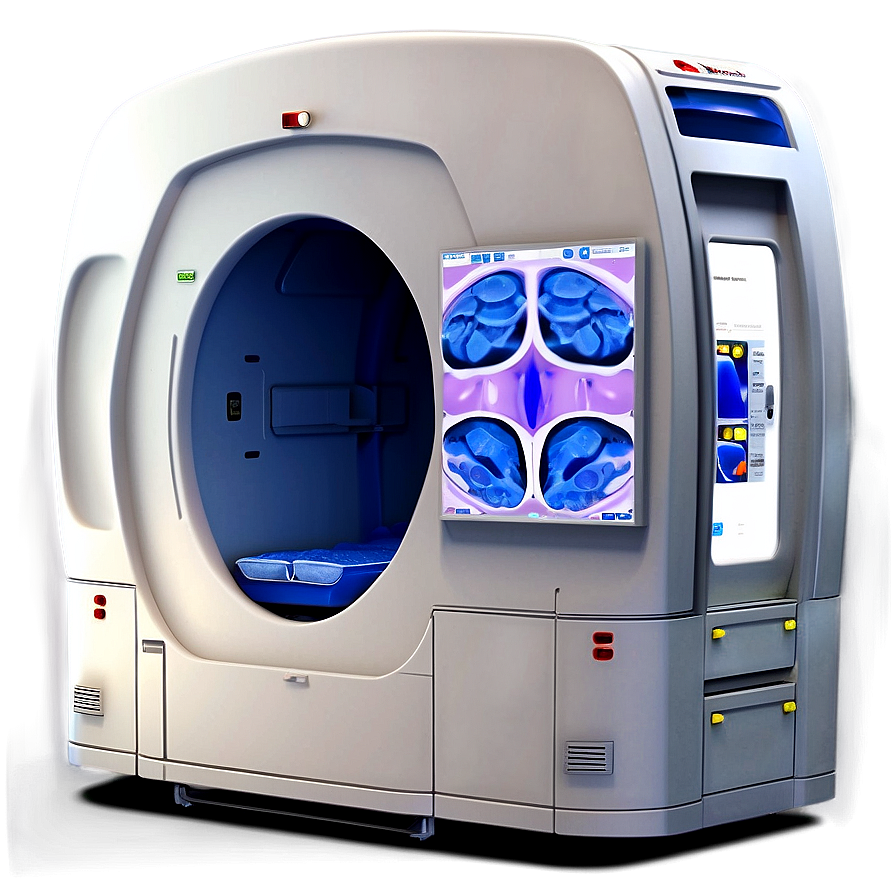 Mobile Mri Unit Realistic Png Upm PNG Image