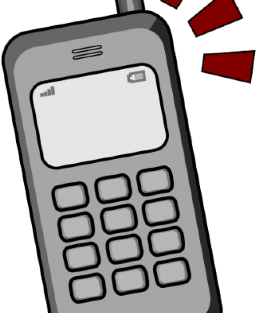 Mobile Phone Clipart Graphic PNG Image