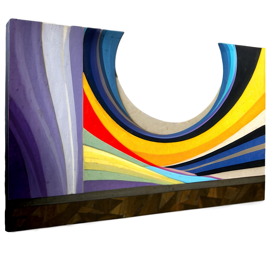 Modern Abstract Mural Png Dgi PNG Image