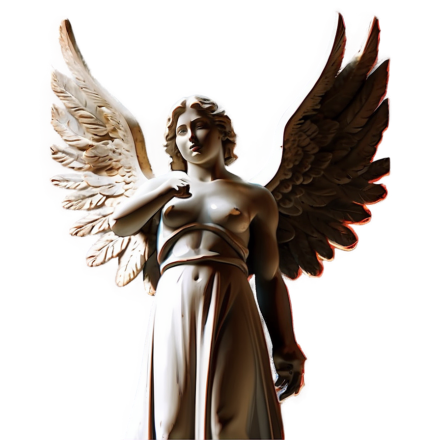 Modern Angel Art Png Auq PNG Image