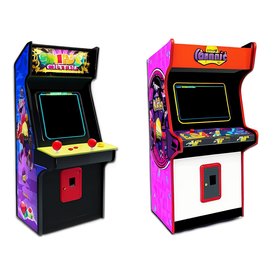 Modern Arcade Games Png Qvv6 PNG Image