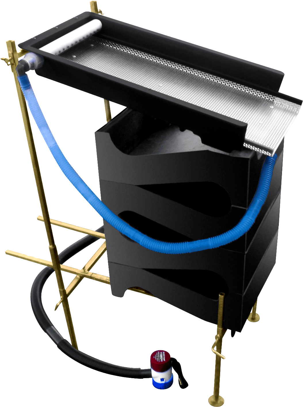 Modern Black Rickshaw Design PNG Image