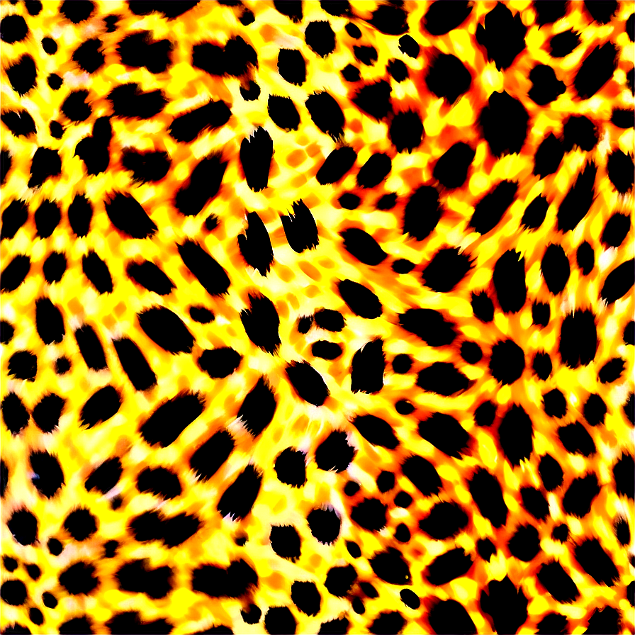 Modern Cheetah Print Layout Png Rmo33 PNG Image