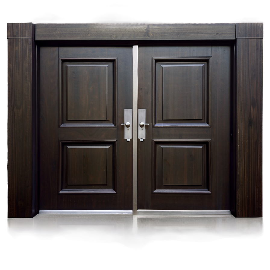 Modern Closed Door Design Png 3 PNG Image