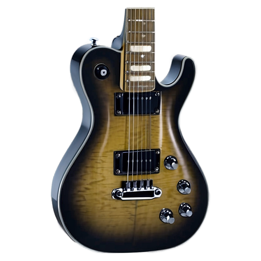 Modern Electric Guitar Png Lpv46 PNG Image