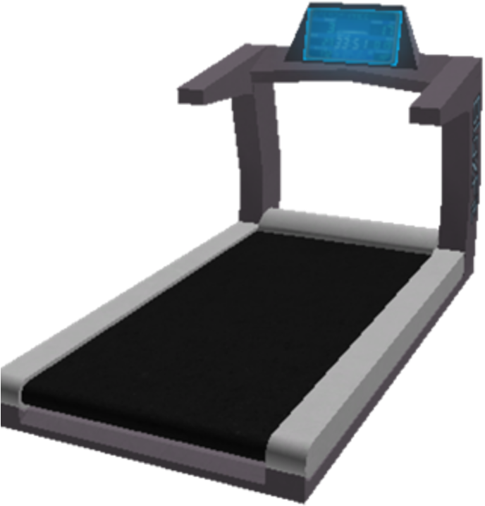 Modern Exercise Treadmill.png PNG Image