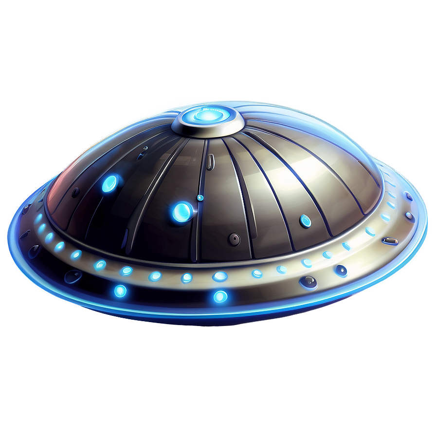 Modern Flying Saucer Artwork Png 66 PNG Image