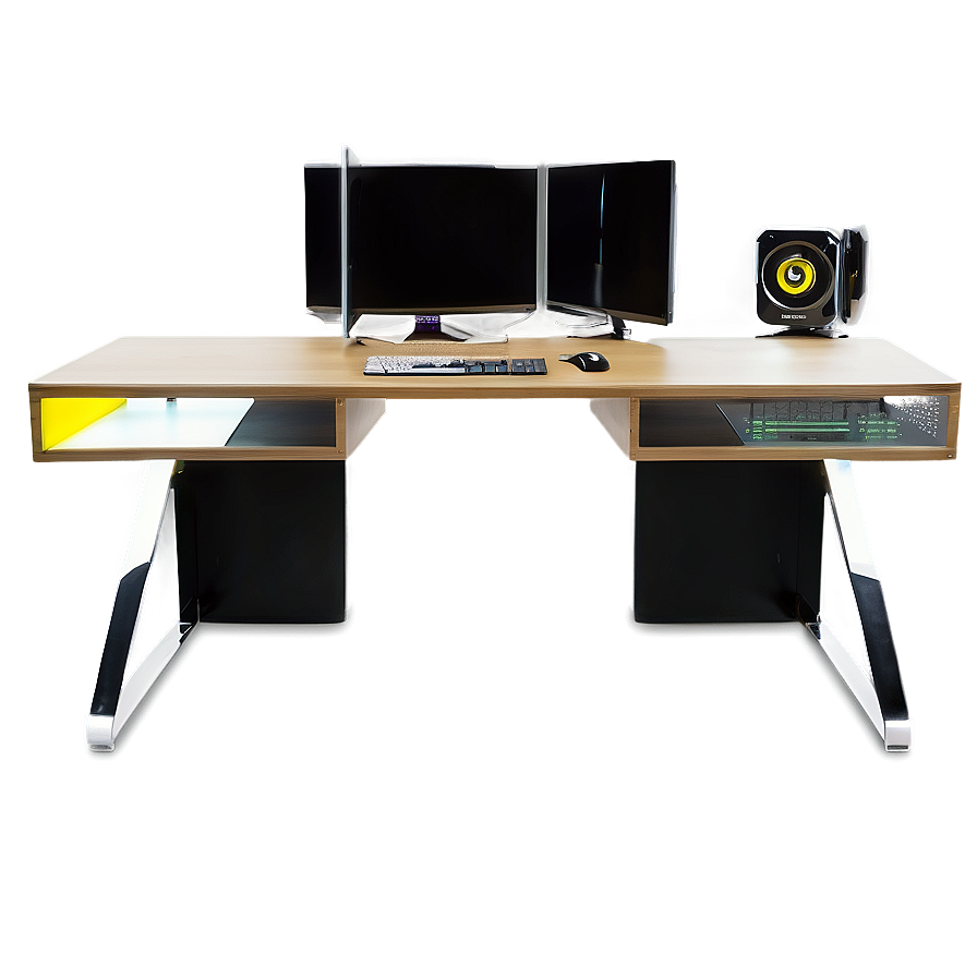 Modern Gaming Desk Png 06212024 PNG Image