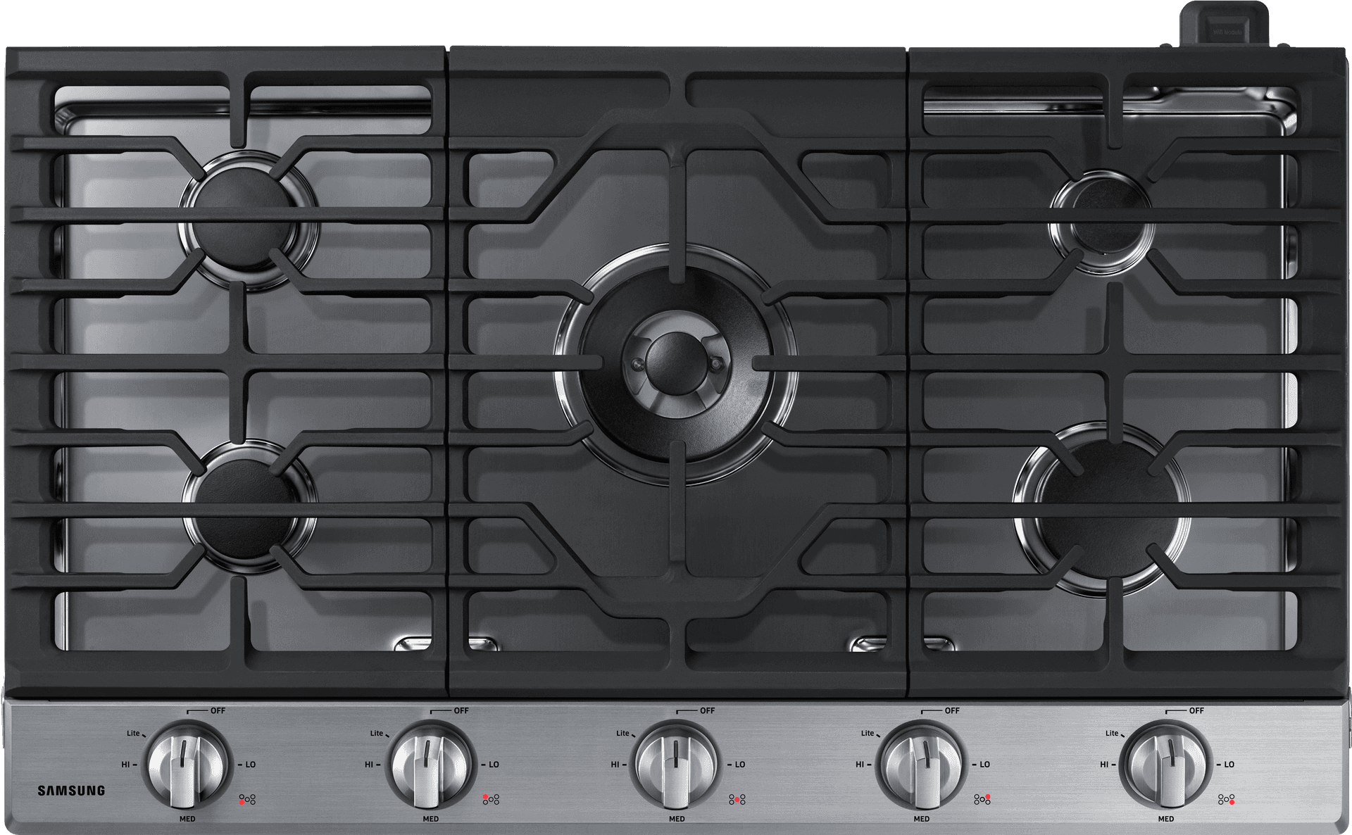 Modern Gas Stove Top PNG Image