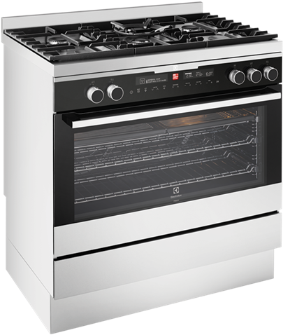 Modern Gas Stovewith Oven PNG Image