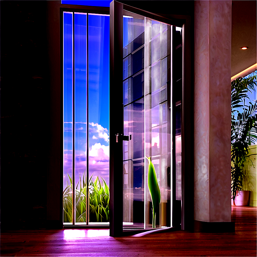 Modern Glass Door Png 44 PNG Image