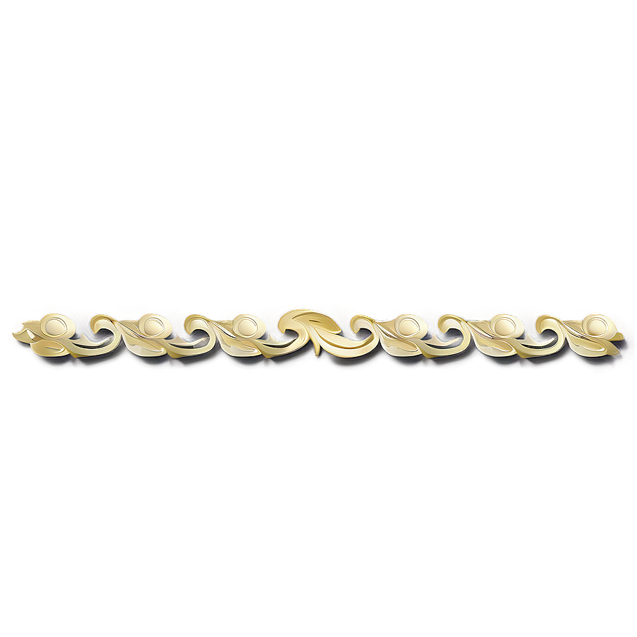 Modern Gold Trim Design Png 3 PNG Image