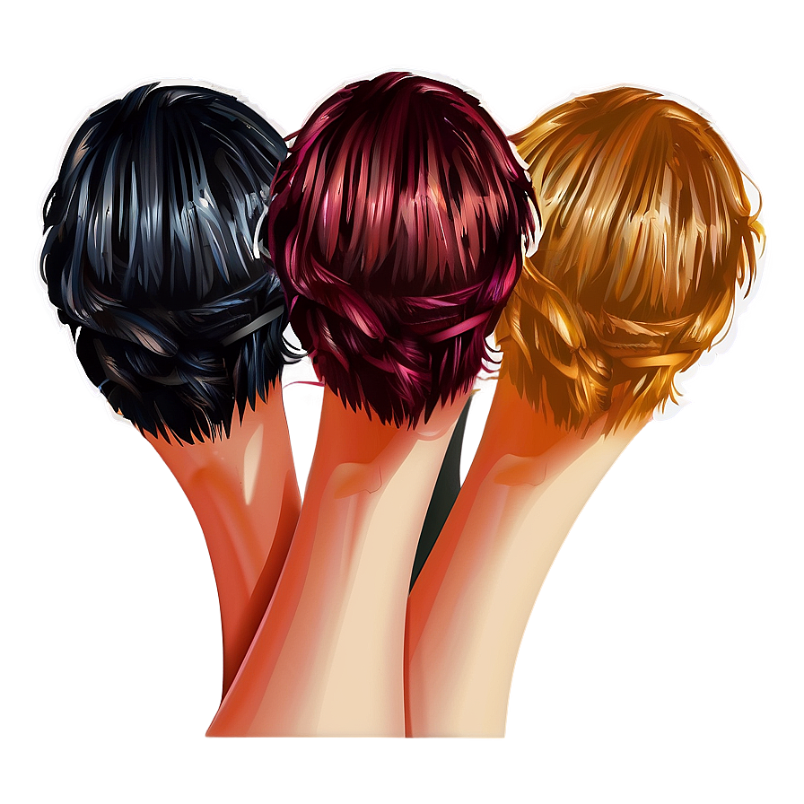 Modern Hair Clipart Png 06282024 PNG Image