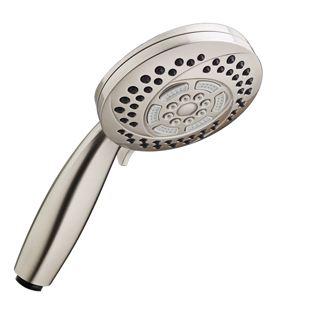 Modern Handheld Showerhead PNG Image