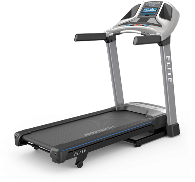 Modern Home Treadmill Elite Model PNG Image