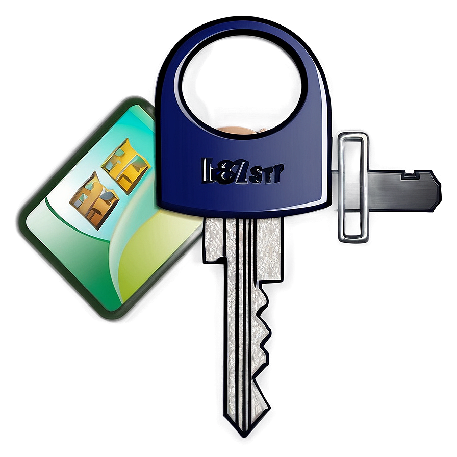 Modern House Key Png 06292024 PNG Image