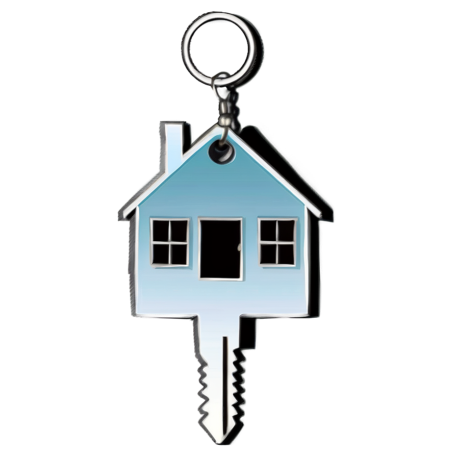 Modern House Key Png 06292024 PNG Image