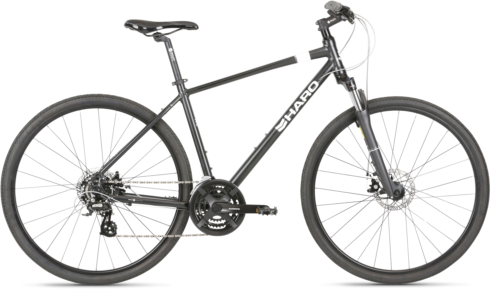 Modern Hybrid Bicycle PNG Image