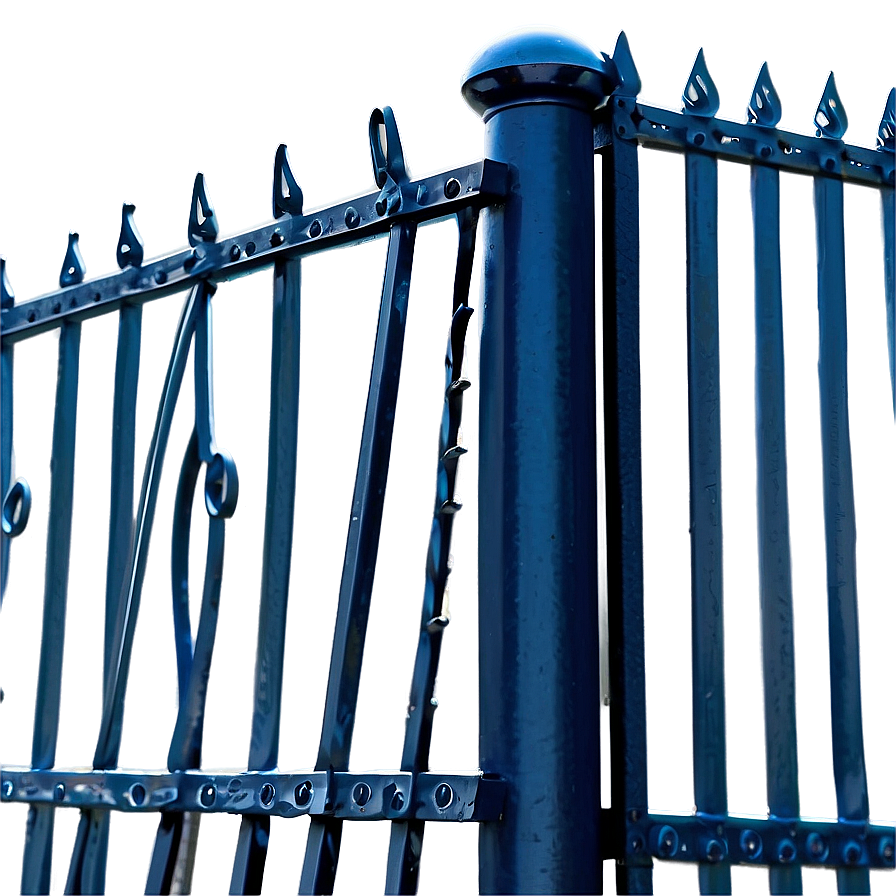 Modern Iron Fence Design Png Gag PNG Image